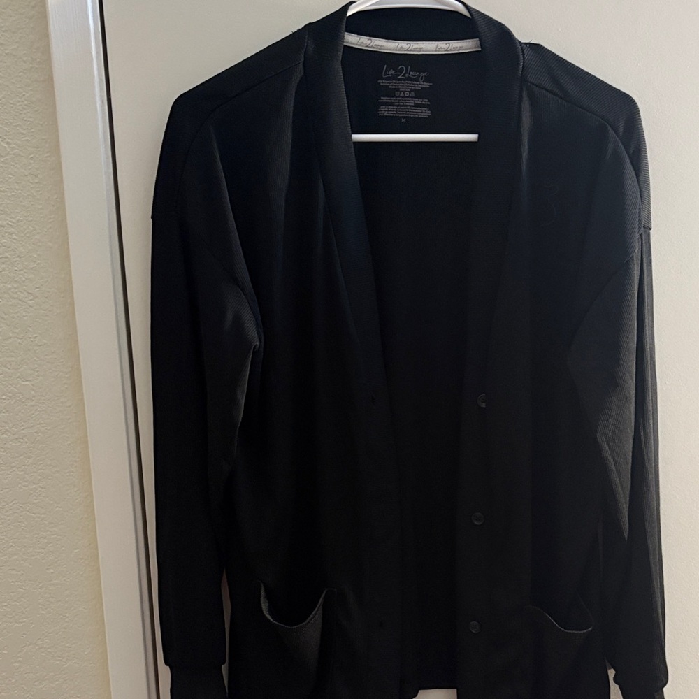 Elegant Black Cardigan